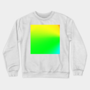 YELLOW GREEN ORANGE GRADIENT TEXTURE Crewneck Sweatshirt